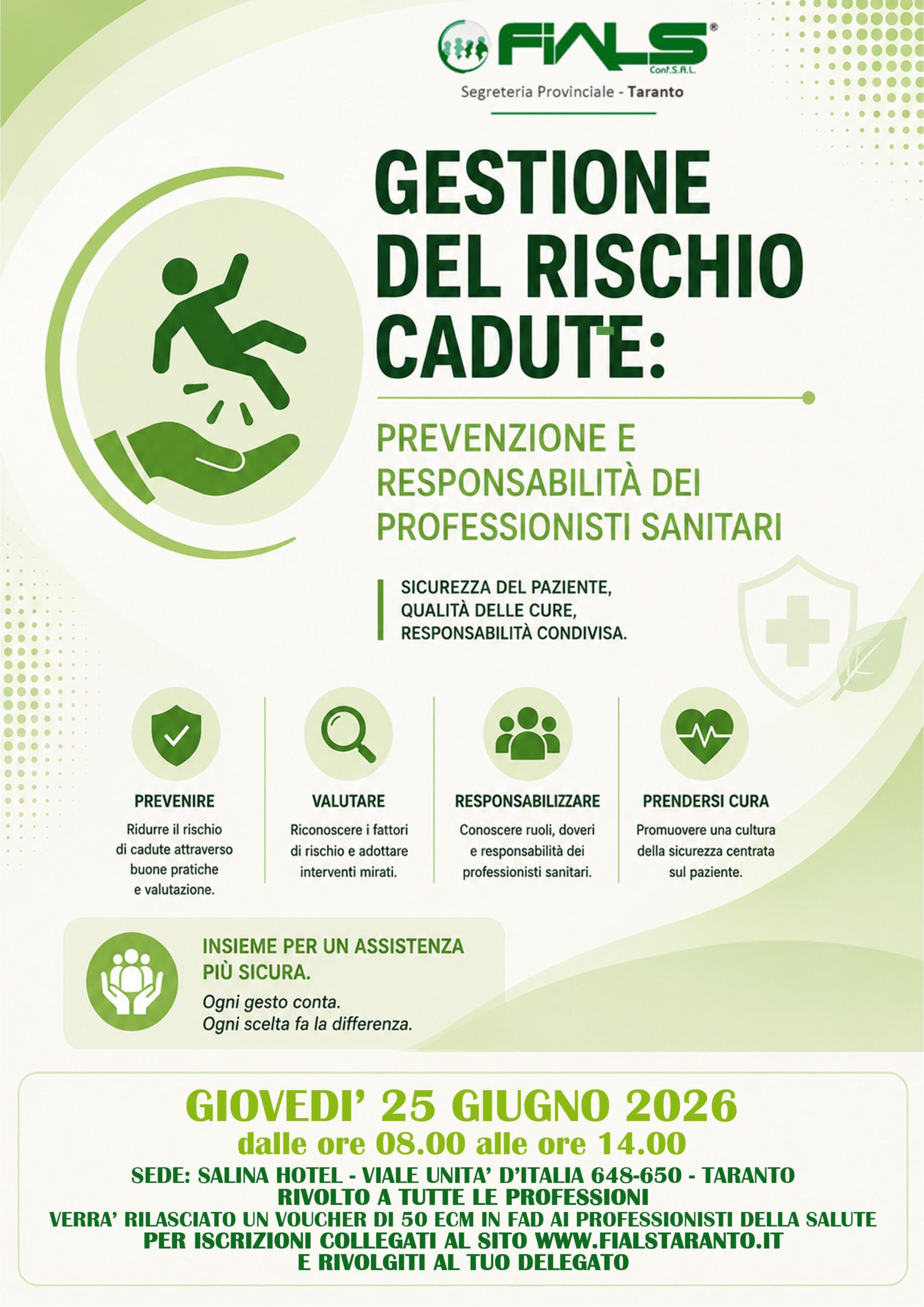 GESTIONE DEL RISCHIO CADUTE